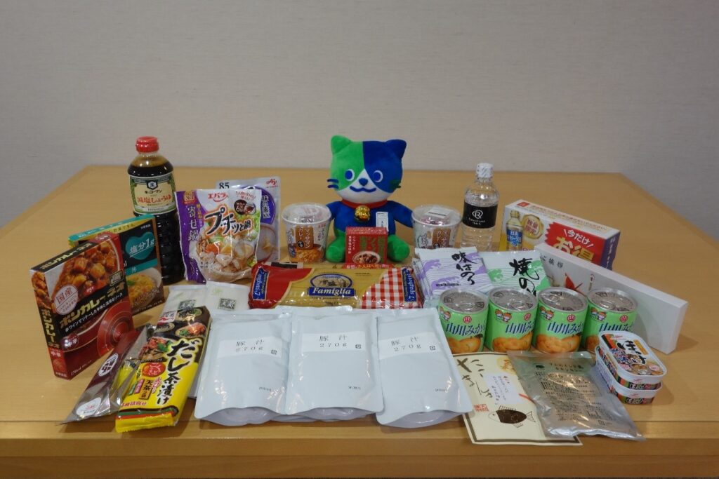 フードバンクで寄付した食品